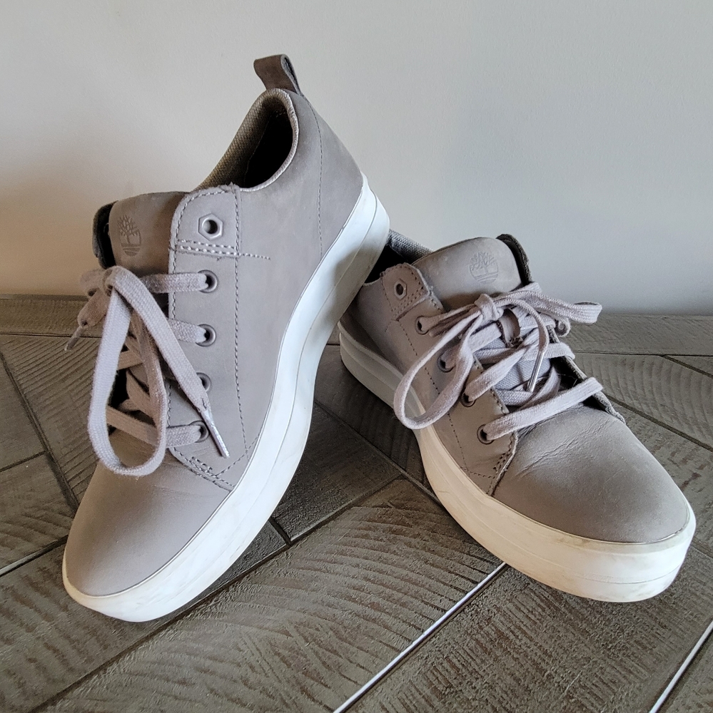 Timberland A1jjr Leather Platform Sneakers View 2